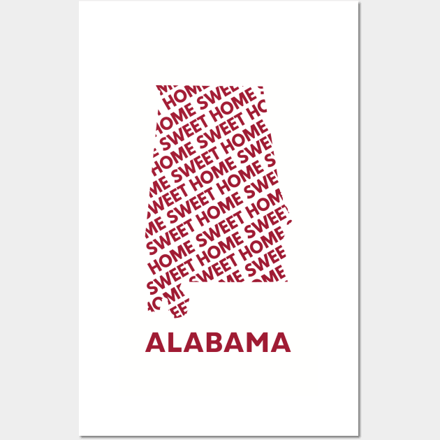 The Sweet Home Alabama Wall Art by FranklinPrintCo